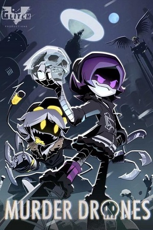 Download Murder Drones (2025) Season 1 Dual Audio {Hindi-English} Series 480p | 720p | 1080p WEB-DL