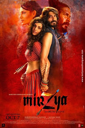 Download Mirzya (2016) BluRay Hindi Full Movie 480p [350MB] | 720p [1.2GB] | 1080p [3.5GB]
