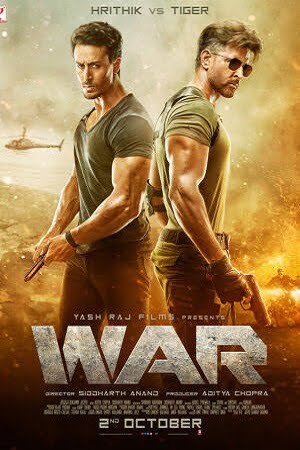 Download War (2019) Hindi-DD5.1 Full Movie 480p [400MB] | 720p [1.3GB] | 1080p [4.4GB] | 2160p [14GB]